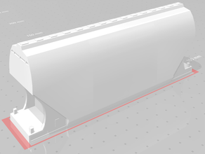 wagon-trémie de 4 axes h0 échelle trains à l'échelle ho modelrailways modeltrain modèle chemin fer 3d print model - Mito3D