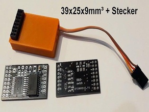 sbus-anahtarı konut geh kullanımı f r sbus nach voodoo-68 geçin opentx otx rc-schalter rc 3d print model - Mito3D