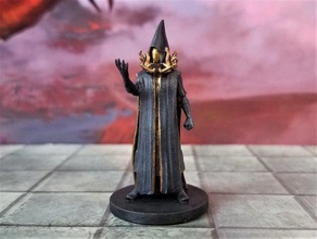 copper golem wizard 3d print model - Mito3D