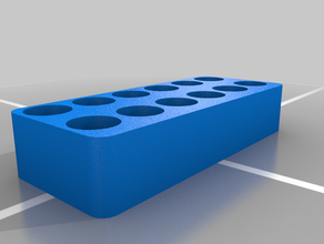 mec polvere boccola rack 3d print model - Mito3D