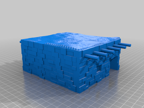 blockhaus 3d print model - Mito3D