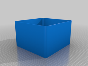il mio personalizzato parametrico vassoio griglia su misura 3d print model - Mito3D