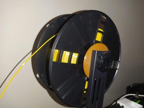 ender 3 pro filament spool holder adapter 3d print model - Mito3D
