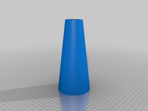 vase conique 3d print model - Mito3D
