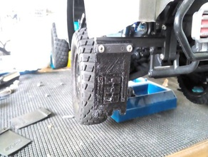 mud flaps rpm lama aba de montagem em branco 3d print model - Mito3D
