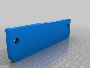 front suport panel y axis mount 3d print model - Mito3D