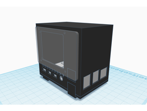 minimalista caso raspberry pi 4 misura la torre di ghiaccio raffreddamento rpi4 3d print model - Mito3D