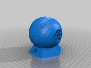 de baseball la lampe 3d print model - Mito3D