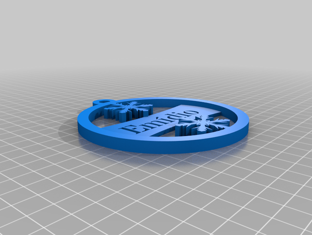 em dio personalizado 3D print model - Mito3D