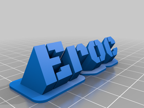eroc customized 3d print model - Mito3D
