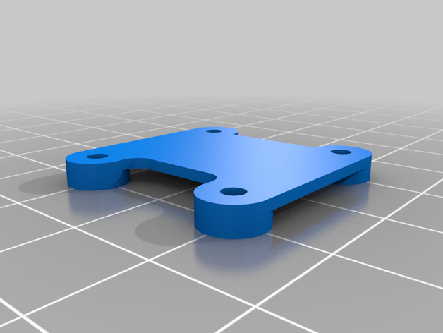 r349 20x20 stack mounting plate diatone 3D print model - Mito3D
