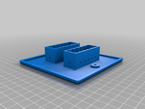 meu personalizados anderson powerpole placa de parede personalizado 3d print model - Mito3D