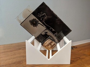wet plate rack di essiccazione il collodio fotografia 3d print model - Mito3D