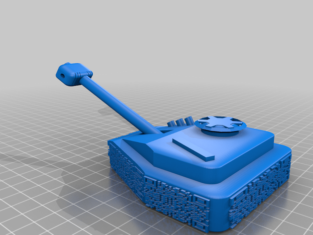 tank turret 3D print model - Mito3D