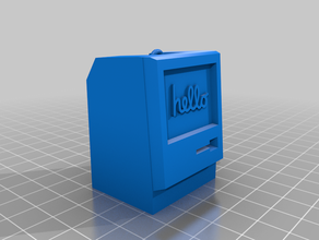 mutlu noeller mac süs Noel süsü macintosh 3d print model - Mito3D