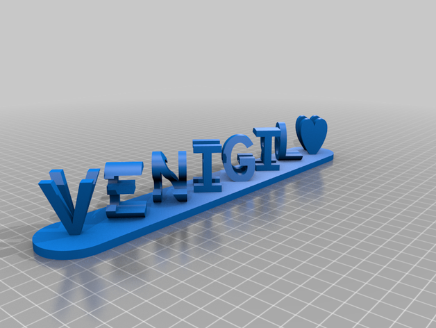 venigil customized 3D print model - Mito3D