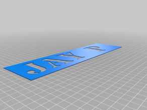 jay personalizar las plantillas personalizado 3d print model - Mito3D