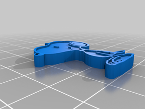 snoopy clave de la cadena llavero 3d print model - Mito3D