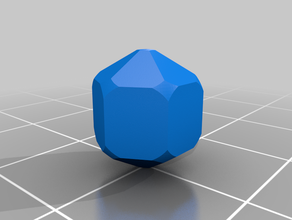 my customized hex dice 3d print model - Mito3D