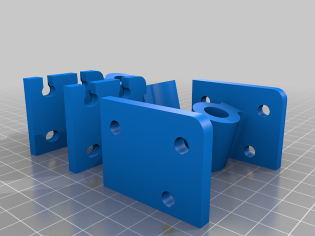 ender 3 frame brace corner creality ender3 3D print model - Mito3D