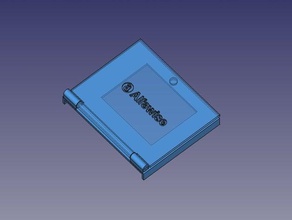 alfawise u30 - cover-Anzeige cover display Schutz protezione 3d print model - Mito3D
