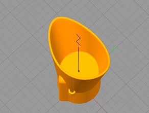 eye wash cup 3d print model - Mito3D