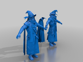 grey wizard - empire aos whfb 3d print model - Mito3D