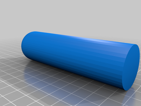 Prototyp Hochdruck-Zylinder Luftdruck ballon Zylinder 3d print model - Mito3D