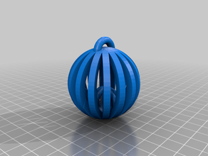 bola de navidad 3d print model - Mito3D