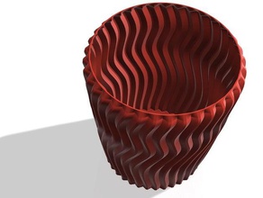 ein weiteres Blumen-Topf-vase-kompatibel Blumentopf Blumen-vase pot quick-print vase vase-Modus 3d print model - Mito3D