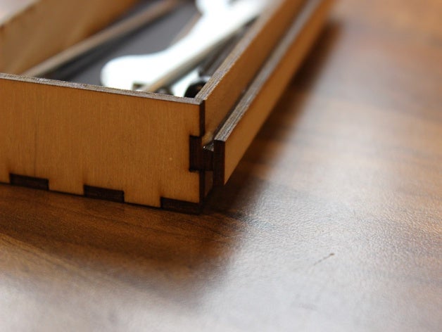 ender 2 tool tray lasercut creality 3D print model - Mito3D