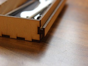 ender 2 tool tray lasercut creality 3d print model - Mito3D