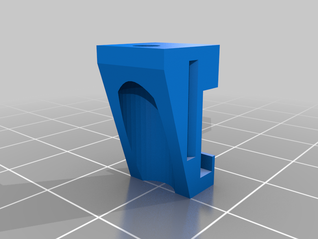 led strip mount 3D print model - Mito3D