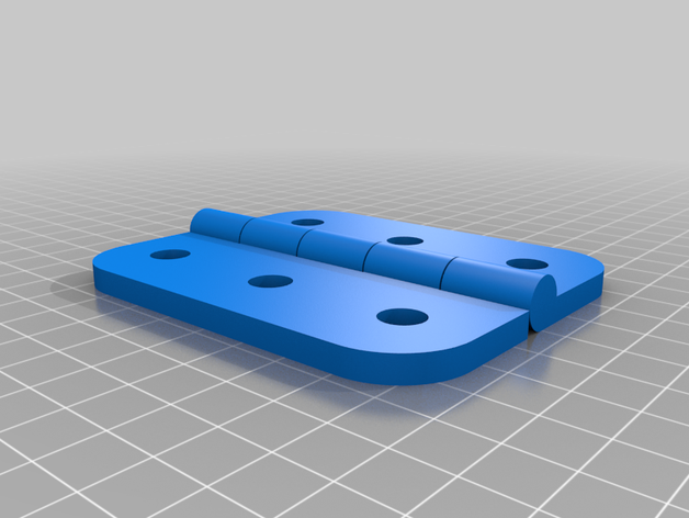 5mm hinge customized 3D print model - Mito3D