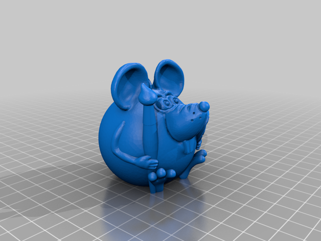 fare sanatçı 3D print model - Mito3D