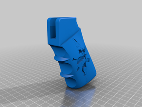 ar-15 força de preensão 1 recon 3d print model - Mito3D