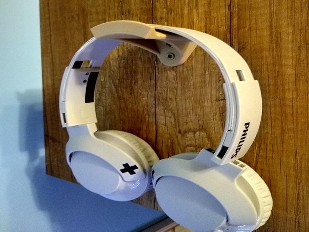 headphone holder 40mm width 3D print model - Mito3D