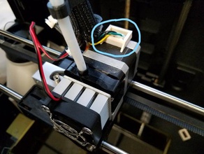 titulaire connecteur - replicator 2x 3d print model - Mito3D