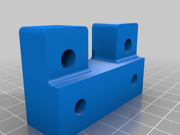 cr10s4 y tensioner block 3D print model - Mito3D