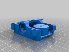 nerf stryfe flyweheel gabbia 3d print model - Mito3D