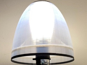 jarrón modo de cortina lámpara 3d print model - Mito3D