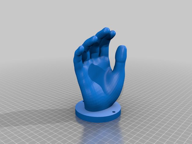 mano gancio 2 appendiabiti 3D print model - Mito3D