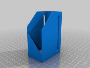parametrized card deck box holder 3d print model - Mito3D