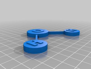 water molecule 3d print model - Mito3D