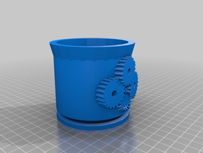 steampunk cup 3d print model - Mito3D