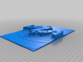 julia set visualization 3d print model - Mito3D