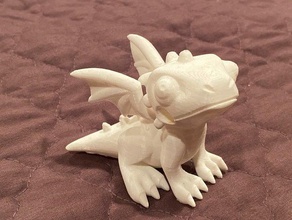 sevimli ejderha kalem tutucu ejderhalar sahibi 3d print model - Mito3D