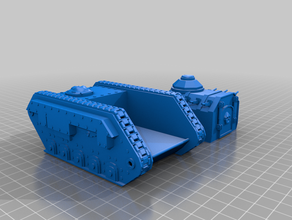 hosytian aremik transport apc imperial guard vehicle warhammer 40k 3d print model - Mito3D