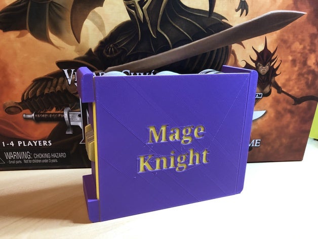 mage knight-token caddy 3D print model - Mito3D