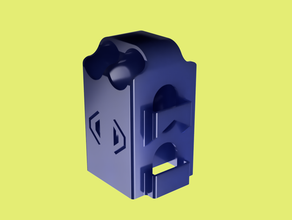 talon mag holder toploadable - molle remix clip magazine system nerf 3d print model - Mito3D